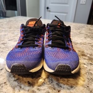 Nike Blue and Orange Running Shoes